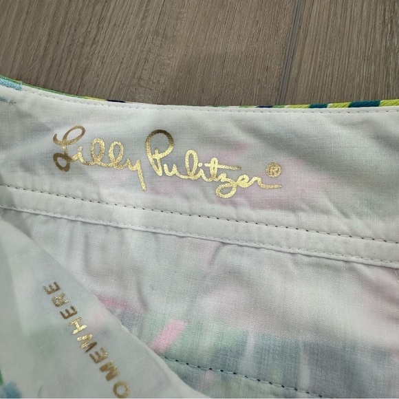 NWOT Lilly Pulitzer 5 inch Callahan shorts in island time multicolor size 2 - Picture 6 of 7
